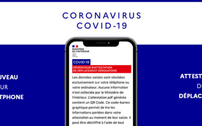 Un nouveau modèle d’attestation de déplacement numérique