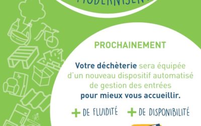 Nouveau système : pensez à vous inscrire pour accéder à votre déchetterie !