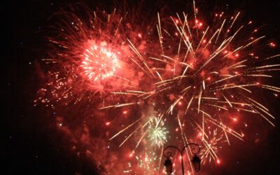 Feu d’artifice de la nouvelle année le 1er janvier à 18h
