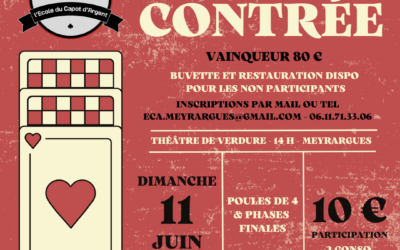 Inscrivez-vous dès maintenant au tournoi de contrée intergénérationnel du 11 juin