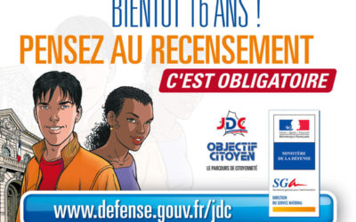 16 ans ? Pensez au recensement citoyen obligatoire !