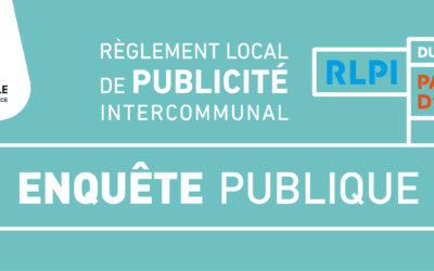 Le compte-rendu de l’enquête publique sur le projet de Règlement local de publicité intercommunal est disponible