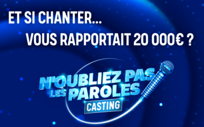 Casting à Meyrargues pour l’émission “N’oubliez pas les paroles !”