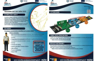RECRUTEMENT SMV MARSEILLE – SERVICE MILITAIRE VOLONTAIRE MARSEILLE