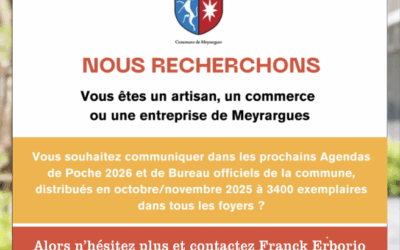 « AF Communication » va démarcher les entreprises meyrarguaises pour l’agenda de poche de la commune
