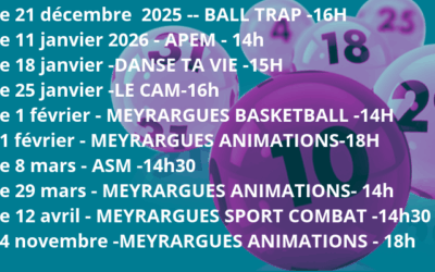 Les lotos des associations