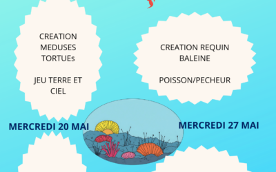 Planning des mercredis de mai maternelle