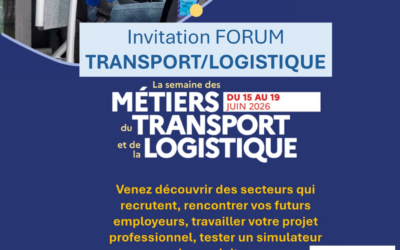FRANCE TRAVAIL AIX GALICE – FORUM TRANSPORT/LOGISTIQUE LE 16 JUIN 2026 DE 13H30 A 16H30