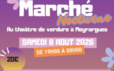 Marché nocturne, repas et soirée DJ le 8 août
