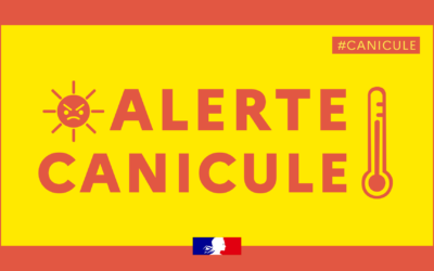 Canicule : soyez vigilants et hydratez-vous !